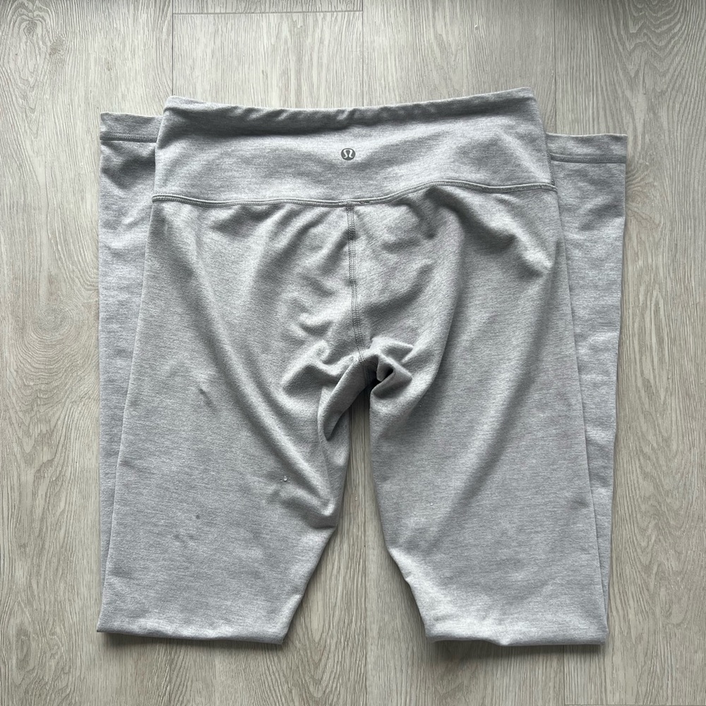 Lululemon gray leggings. Size 8.